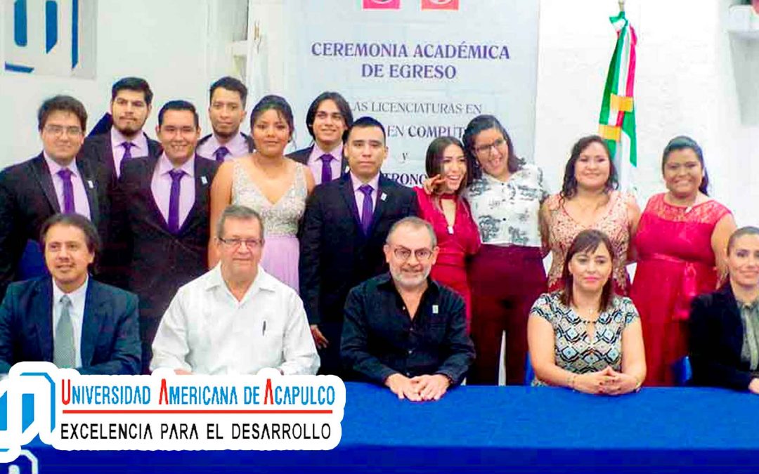 Ceremonia académica de egreso en la UAA